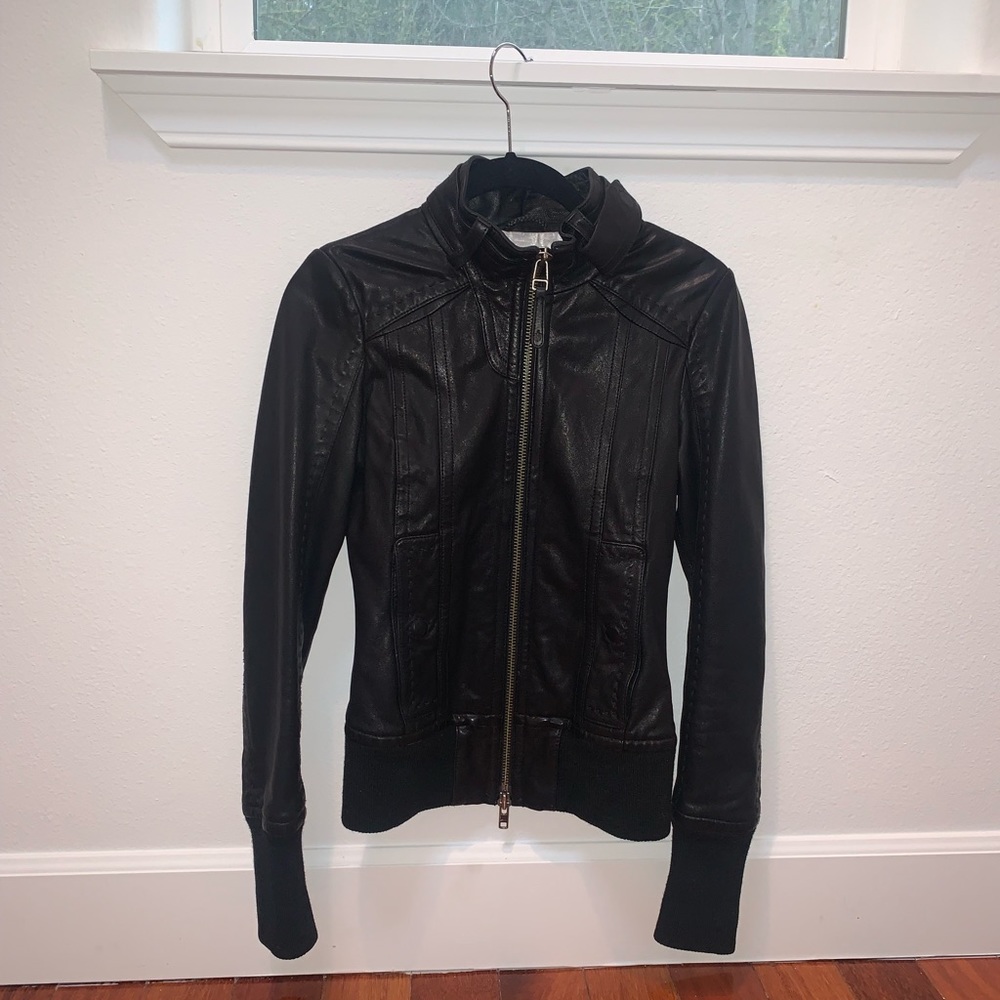 Mackage Exclusively For Aritzia Leather Jacket